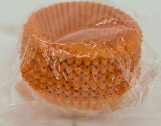 Тартолетка для чізкейк "Кругла помаранчева"D45 H26 (100шт)/6а/ (1 уп.) Харків