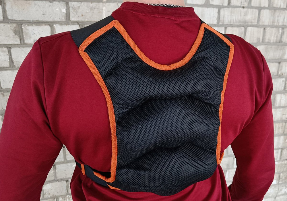 EasyFit Жилет-обтяжувач EasyFit JetPack 10 кг з металевими кульками Коломия - фото 2