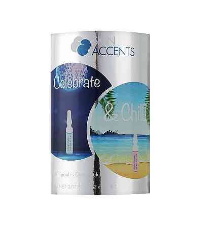 Комплекс выходного дня Celebrate Chill Ampoule Duo Pack Skin Accents Inspira 2х2 мл Киев
