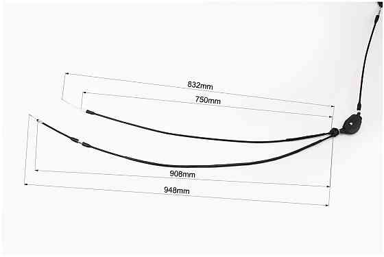 Трос газу подвійний Yamaha STELS (трос 138; 148см; кожух 130; 146см) Киев