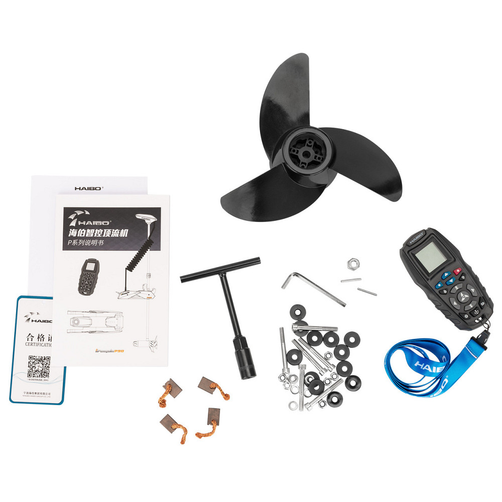 Лодочный электромотор Haibo P90 c GPS Киев - изображение 2