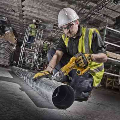 Ножницы по металлу электрические DeWALT 18В XR Li-Ion (без АКБ и ЗУ) (DCS491NT) Винница