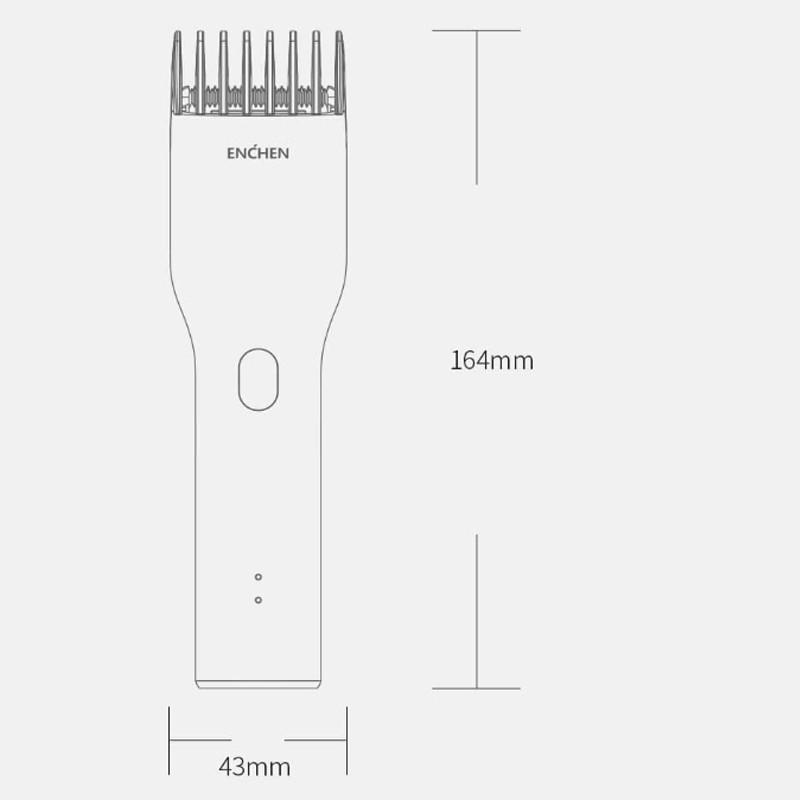Триммер для волосся Xiaomi Enchen Boost Hair Trimmer (Чорний) Николаев - изображение 10