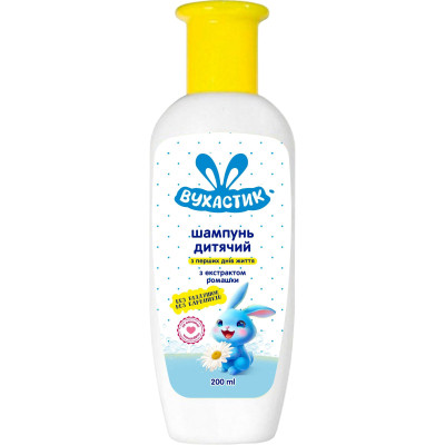 Детский шампунь Вухастик Без отдушек и красителей 200 мл (4820268101686) Винница - изображение 1