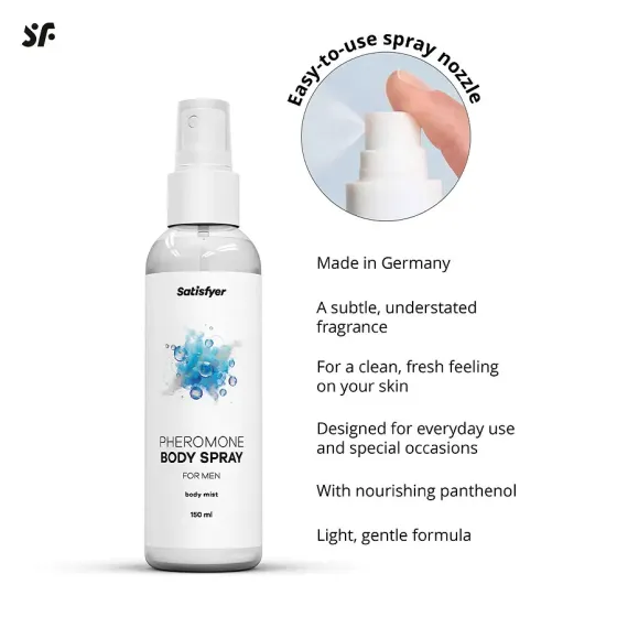 Спрей для тела с феромонами Satisfyer Pheromones Body Spray For Men 150 мл Львов
