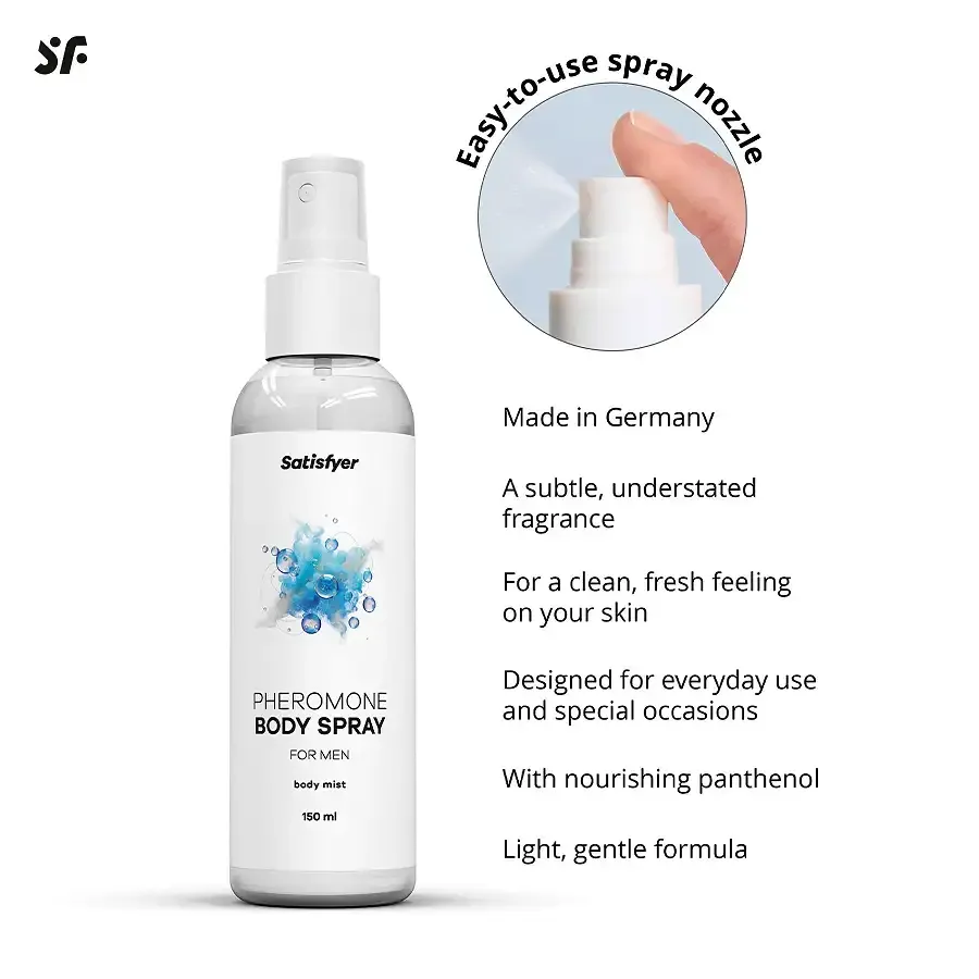 Спрей для тела с феромонами Satisfyer Pheromones Body Spray For Men 150 мл Львов - изображение 3