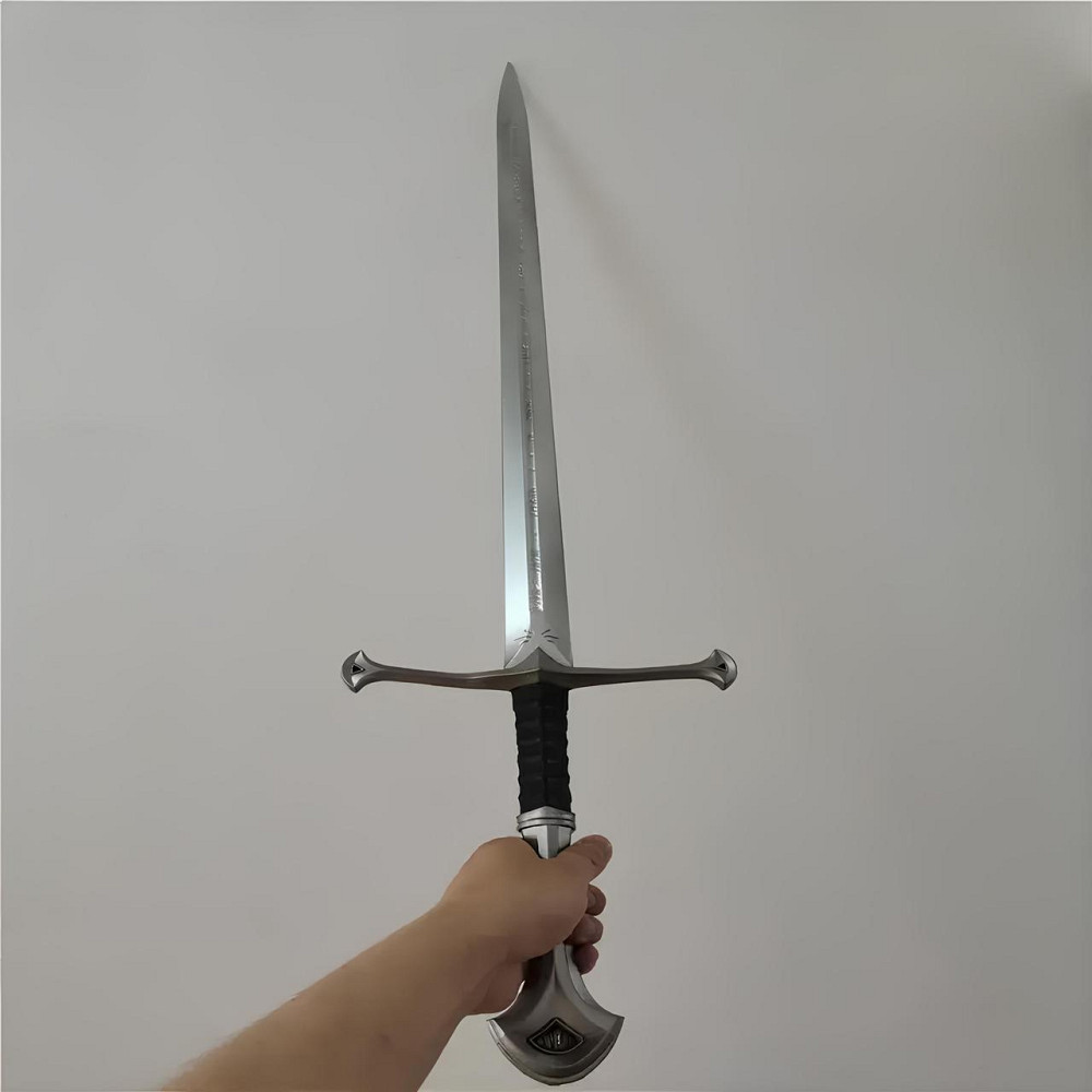 Іграшковий меч Нарсіл RESTEQ 104 см - безпечний дитячий меч Арагорна з Володаря Перснів для косплея і подарунка Київ - фото 4