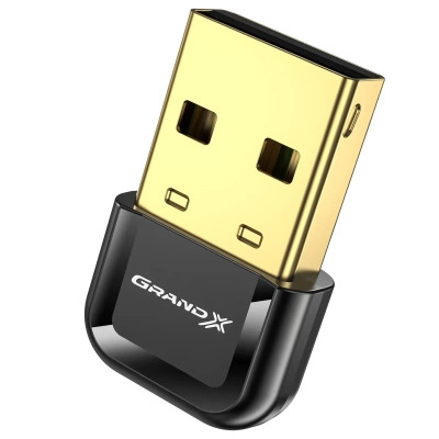 Адаптер Grand-X Bluetooth 5.3 20m, 5 devices, 3Mb BT53G (BT53G) Винница - изображение 1