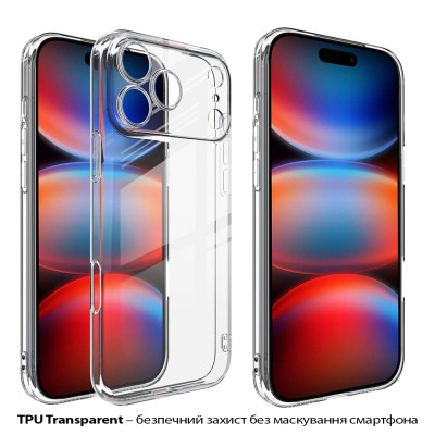 Чохол до мобільного телефона BeCover Apple iPhone 17 Pro Transparent (713761) Вінниця - фото 2