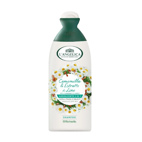 Шампунь для слабкого і ніжного волосся 250мл пом'якшуючий з ромашкою L'ANGELICA Житомир - изображение 2