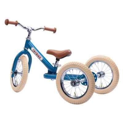 Беговел Trybike трехколесный балансирующий синий (TBS-2-BLU-VIN+TBS-100-TKV) Винница