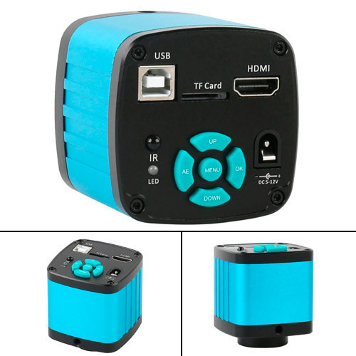 Відеомікроскоп цифровий Eakins 48Мп 4K 1-130X HDMI USB, зі стійкою, LED підсвіткою та пультом Київ - фото 1