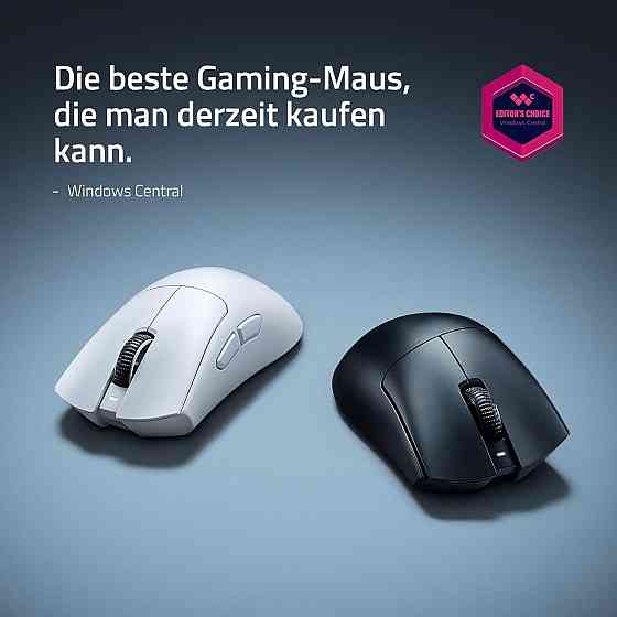 Ігрова миша Razer DeathAdder V4 Pro чорна Ultralight Wireless 56 g HyperSpeed 2.4 GHz Focus Pro 45K оптичний сенсор до 8000 Hz Київ