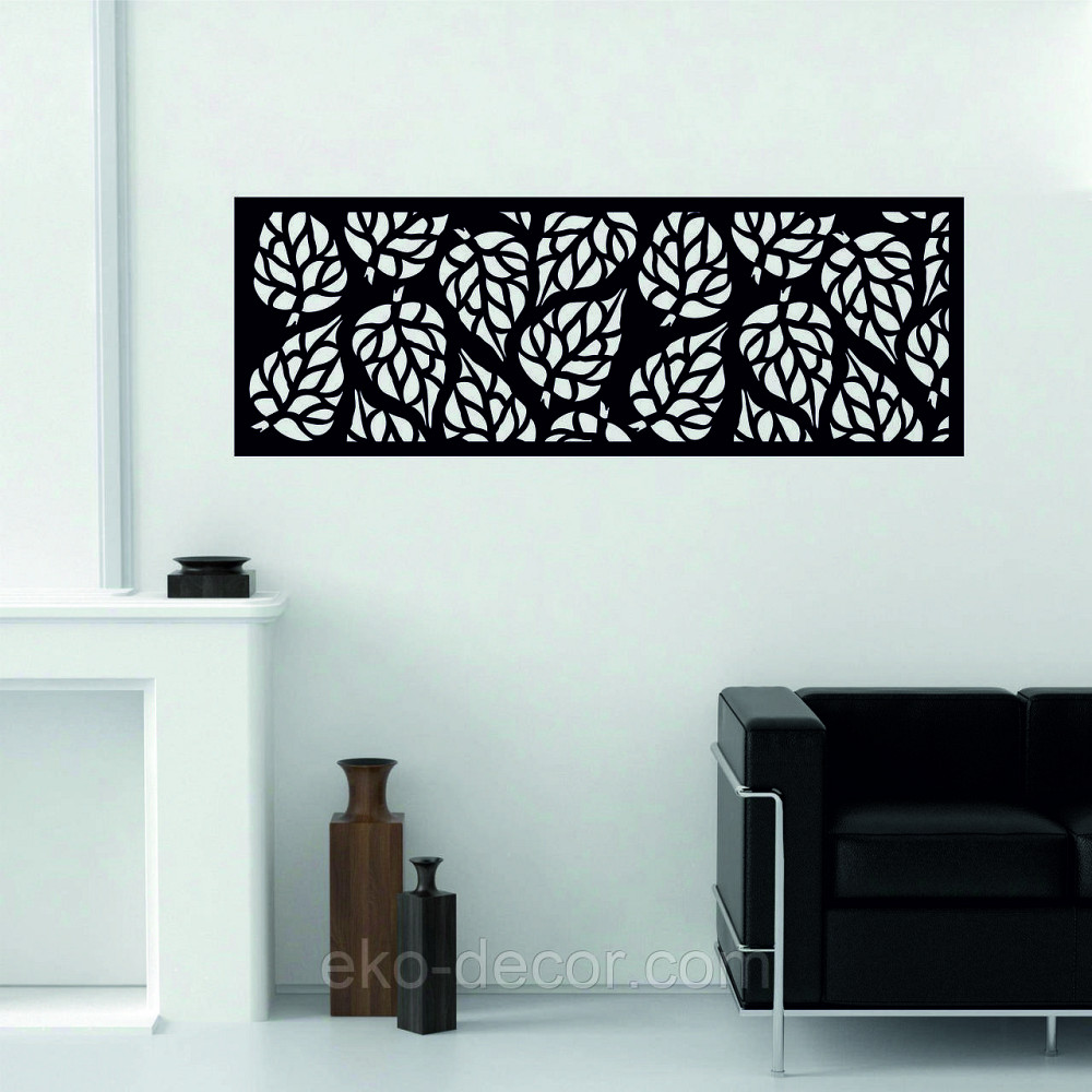 Декоративне настінне Панно «Листя» Декор на стіну Київ - фото 2