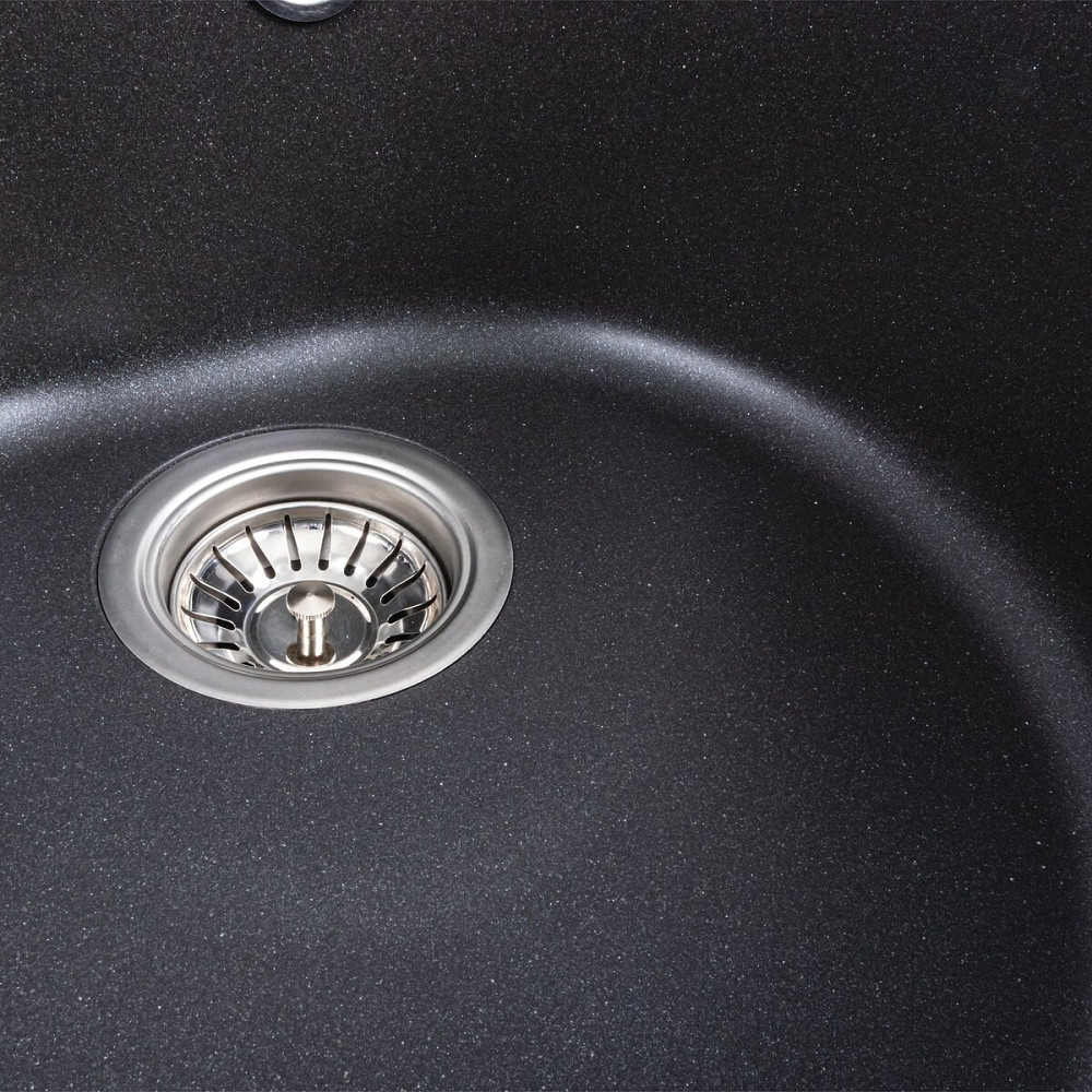 Гранітна мийка для кухні VALESO LUNA 510 матова Моріон Коломыя - изображение 5