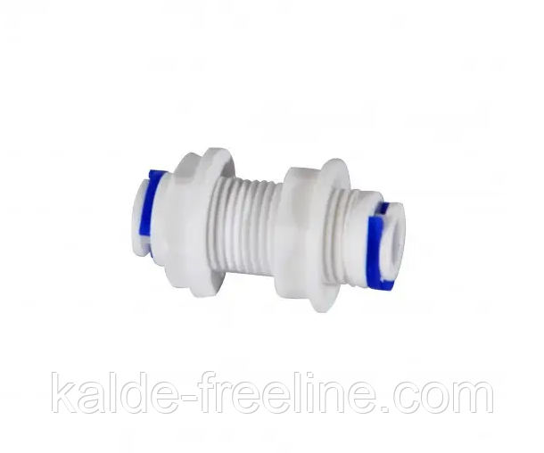 Муфта для перегородки с резьбой  1/4"QC-1/4"QC QC-15 Харків - фото 1