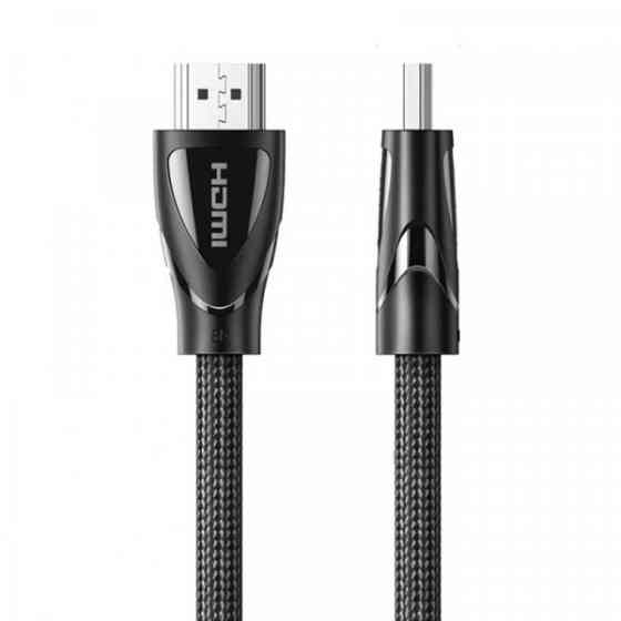 Кабель HDMI M - M, 1.0 м, V2.1 With Braid 8K@60Hz/4K@120Hz, HD140 UGREEN Чорний (80401) Київ