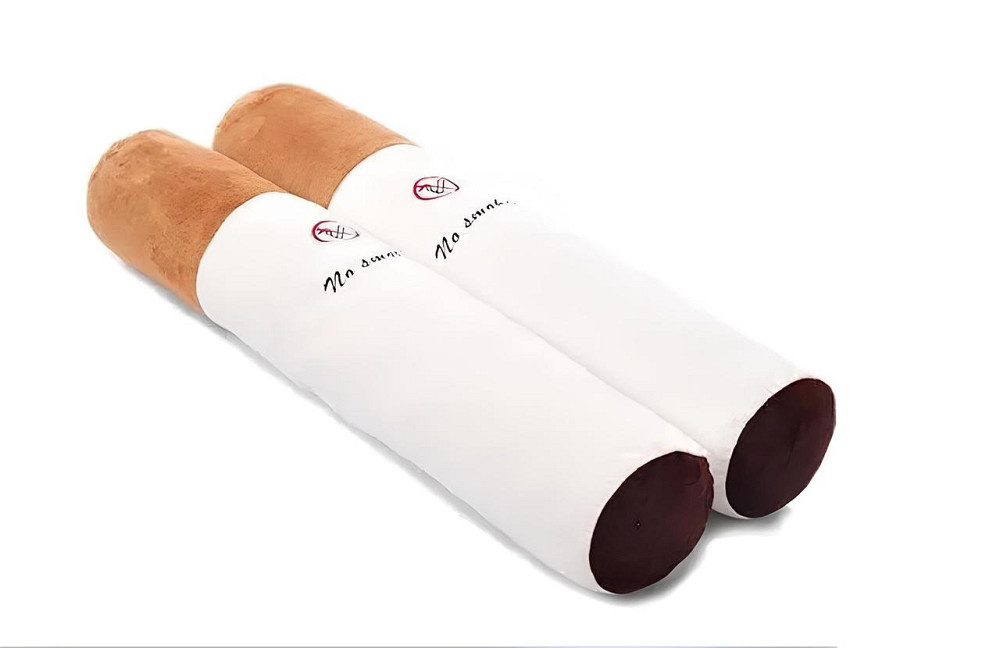 Оригінальна подушка у вигляді сигарети RESTEQ, 50см Оригінальний подарунок зі змістом) Київ - фото 4