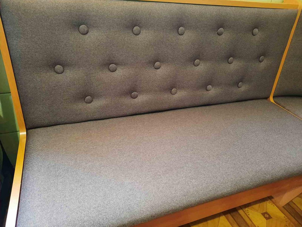 Кухонний куточок з нішами на кухню 154х114 см / Тканина - ДСП Вільха Львів - фото 4