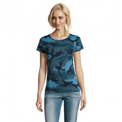 Футболка Sol's Camo women синій камо L (01187536L) Винница - изображение 1