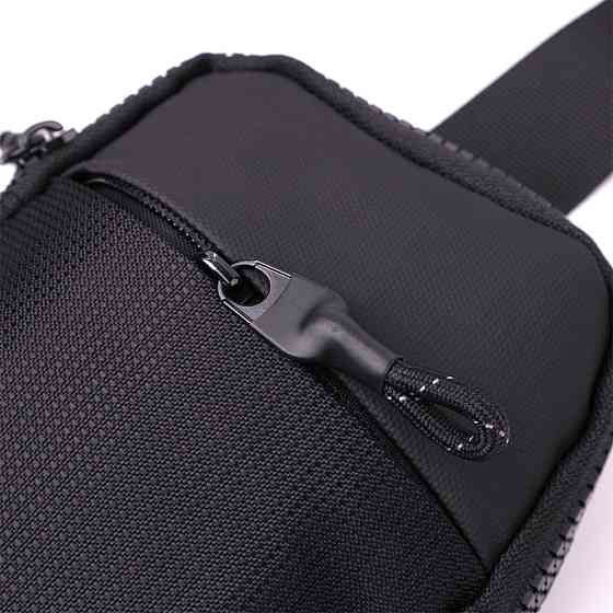 Слинг сумка для путешествий из качественного текстиля Vintage 22866 Черный Киев