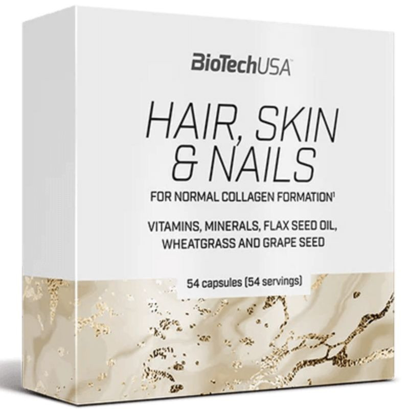 Комплекс для шкіри, волосся та нігтів Biotech Hair, Skin &amp; Nails 54 caps Луцьк - фото 1