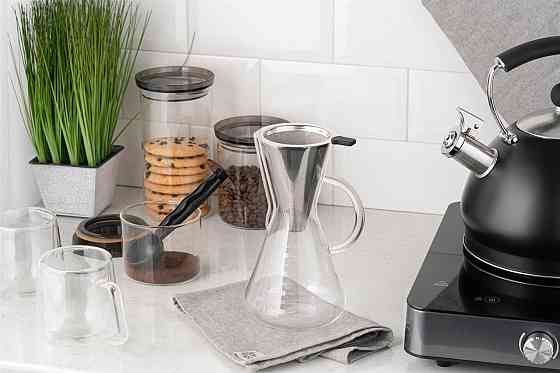 Кемекс для заварювання кави з фільтром ARDESTO Black Mars 600 мл (AR0706CM) ( 13547 ) Харків