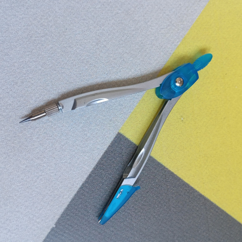 Циркуль 11,5 см в пластиковом футляре Киев - изображение 1