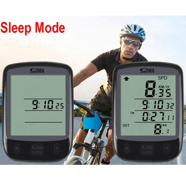 Велокомпьютер беспроводной SunDing, Спидометр на велосипед максимальной скорости, Спидометр для велика DL-48 Ивано-Франковск - изображение 8