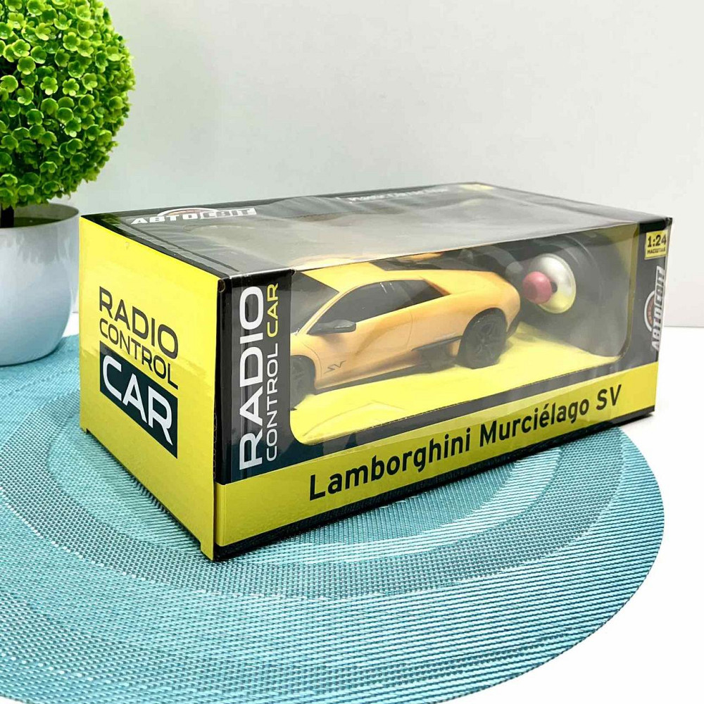 Машинка Lamborghini на радіокеруванні Автосвіт масштаб 1:24 Жовта (AR-2325) Чернігів - фото 10