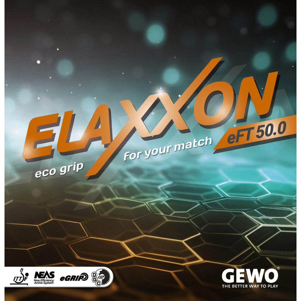 Накладка для ракетки Gewo Elaxxon eFT 50.0 2.1 black (11373910021) Киев - изображение 1