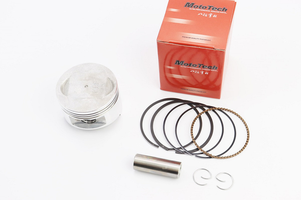 Поршень к-кт 150cc 57,4мм +0,50 (палець 15мм) Китай Киев - изображение 1