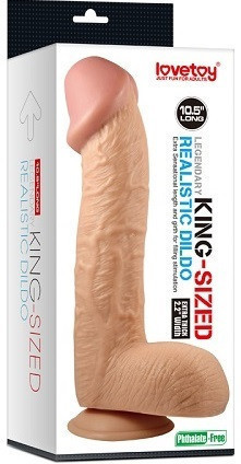 Фаллоимитатор - King-Sized Realistic Dildo 10.5