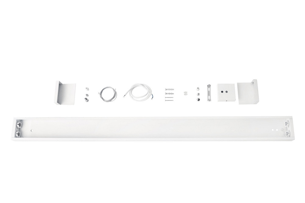 Підвісний лінійний світильник під лампу Т8 led 2-1200 Київ - фото 5