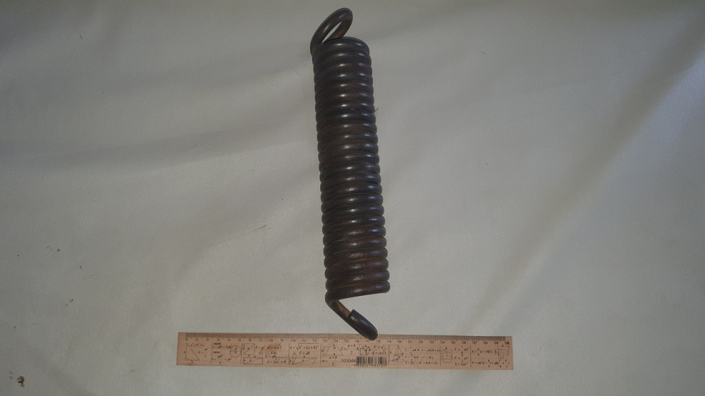 Пружина розтягнення 59х260/335х10 мм. СССР. Харків - фото 2