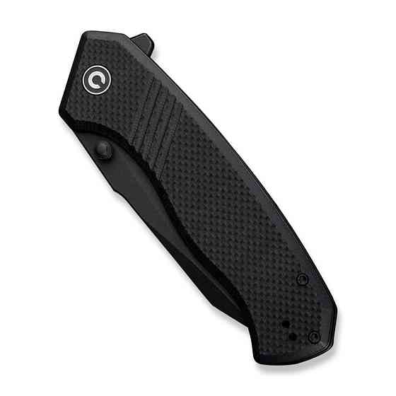 Ніж складаний туристичний Civivi Placoid, (9.3 см) 14C28N / G10 чорний Київ