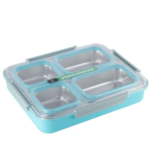 Ланч-бокс 31*25*6см (корпус пластик/внутр.ємність нерж.сталь) мікс KAMILLE Житомир - фото 8