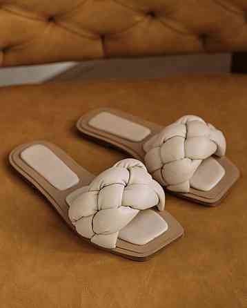 Milanti Шльопанці жіночі Milanti 134/35 бежеві (літо, шкіра натуральна) (4713) Коломыя