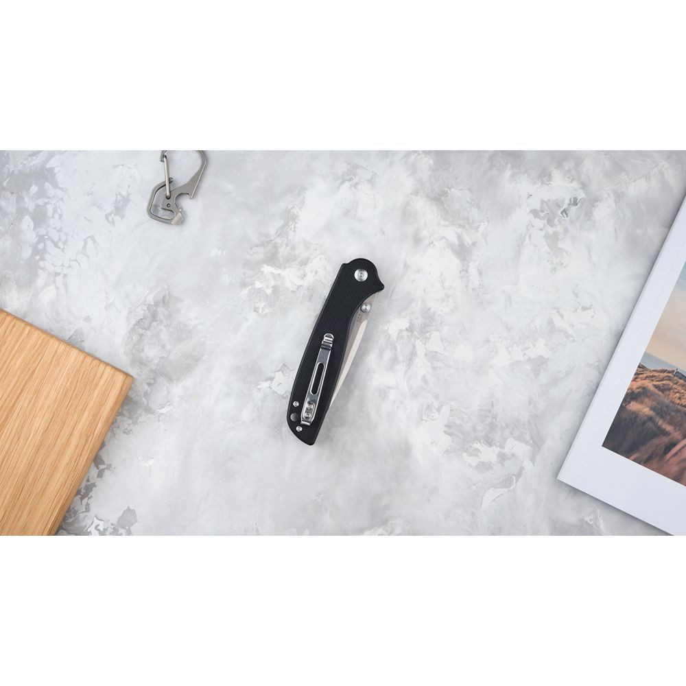 Ніж складаний Ganzo G6803 чорний Київ - фото 9