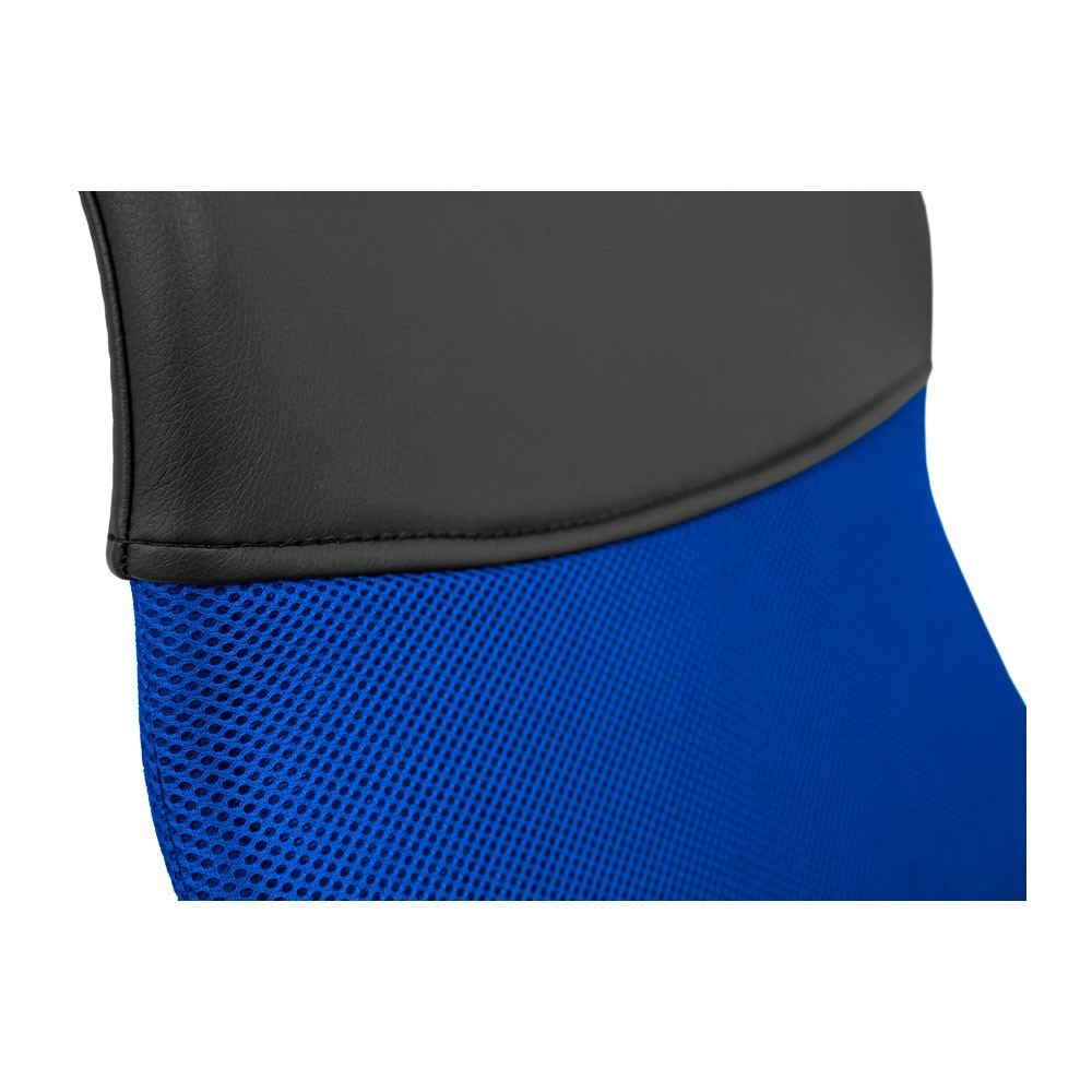 Офисное кресло руководителя Ultra M1 Tilt Черно-синий Киев - изображение 6