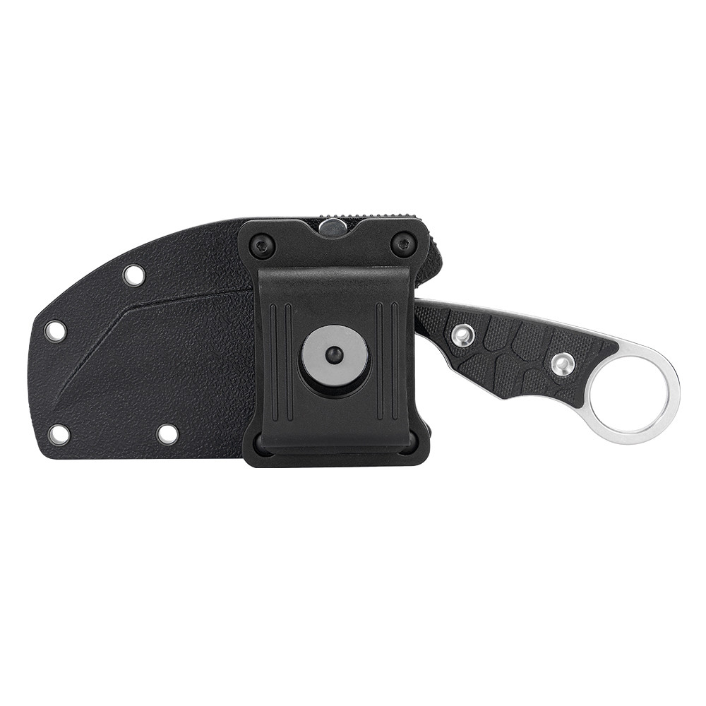 Ніж фіксований туристичний Ruike FS68, (8.6 см) 14C28N / G10 чорний Київ - фото 1