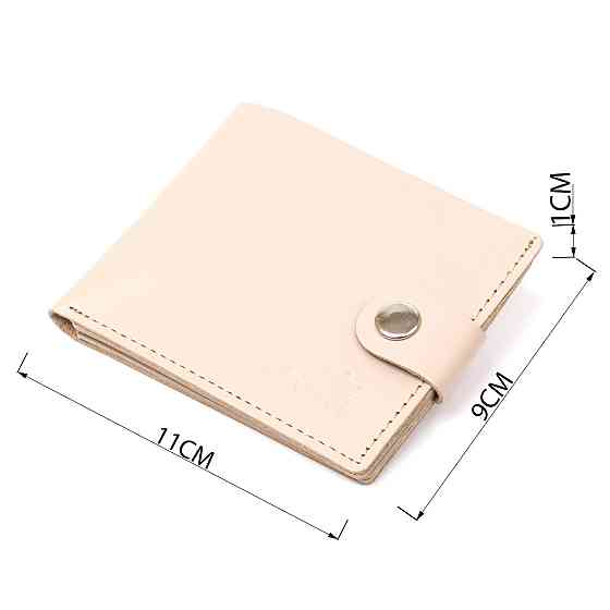 Стильное кожаное портмоне Shvigel 16468 Бежевый Киев