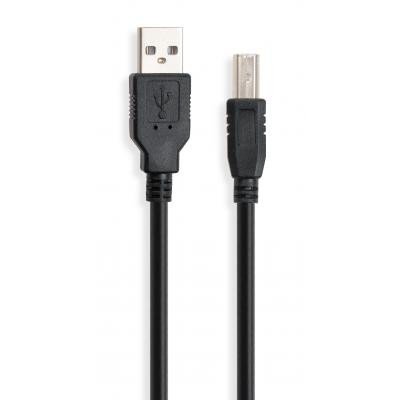 Кабель для принтера USB 2.0 AM/BM 1.8 m Vinga (VCPDCAMBM1.8BK) Вінниця - фото 2