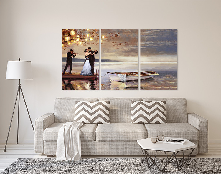 Модульная картина в гостиную / спальню   Закохані    ART-314_3A 100х150 см Киев - изображение 2