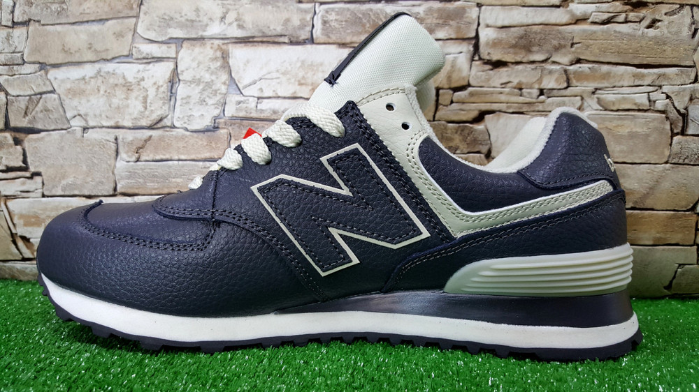 Мужские кроссовки New Balance Black/White ML574EGK ,кожа,оригинал   p.45-29см Киев - изображение 8