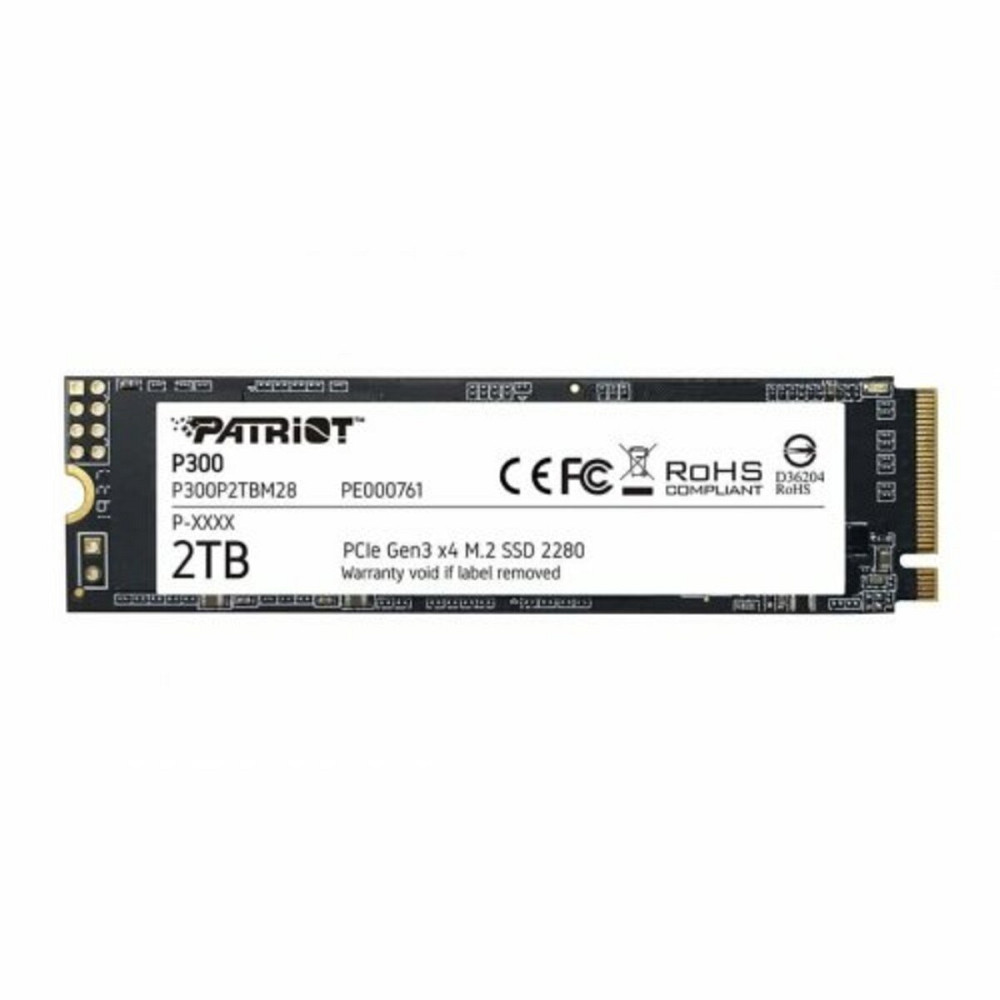 SSD M.2 Patriot P300 2TB NVMe 2280 PCIe 3.0x4 3D NAND TLC Київ - фото 2