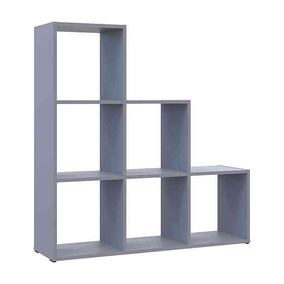 Стелаж Doros Степ 3х3 Сірий відкритий 102.6х28.8х106.1 DRS-011767 (41516178) Дніпро