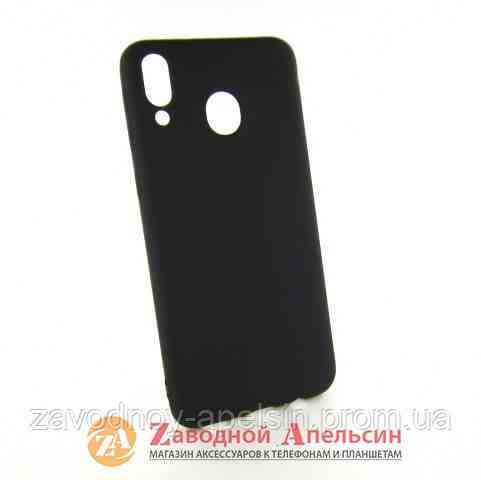 Samsung M20 M205 захисний чохол soft touch black Одеса