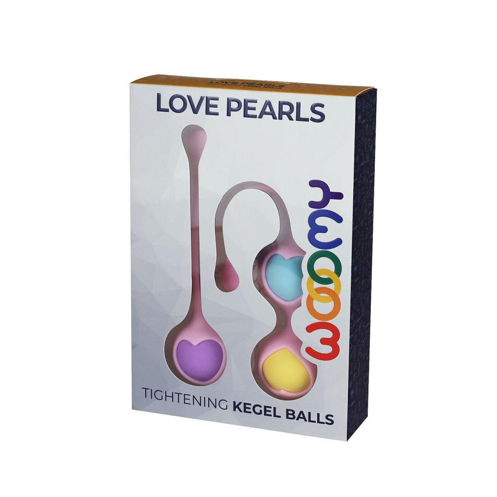 Вагінальні кульки Wooomy Love Pearls Sex Aura Київ - фото 7