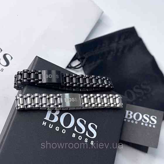 Чоловічий фірмовий браслет Boss, Бос (60033) Київ